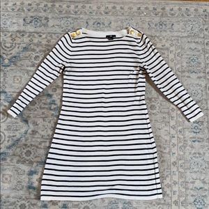 HM Striped Sweater Dress